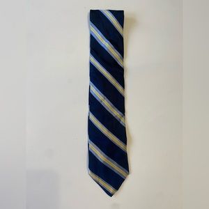 Tommy Hilfiger Navy Blue Stripe Tie